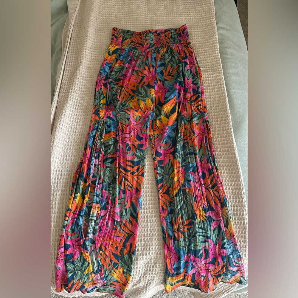 Target Tropical Print Pants